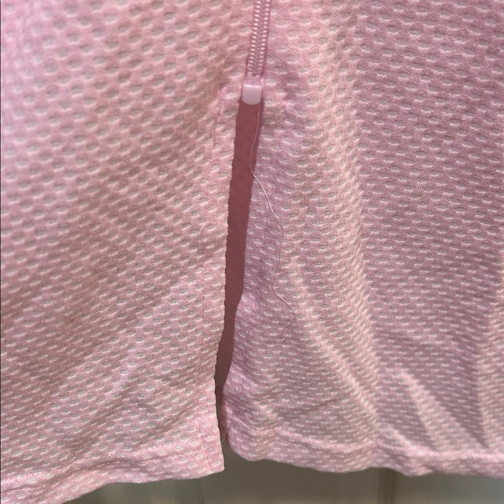 NWT White Stag Pink Textured & Embroidered Lightweight Robe - Picture 8 of 11